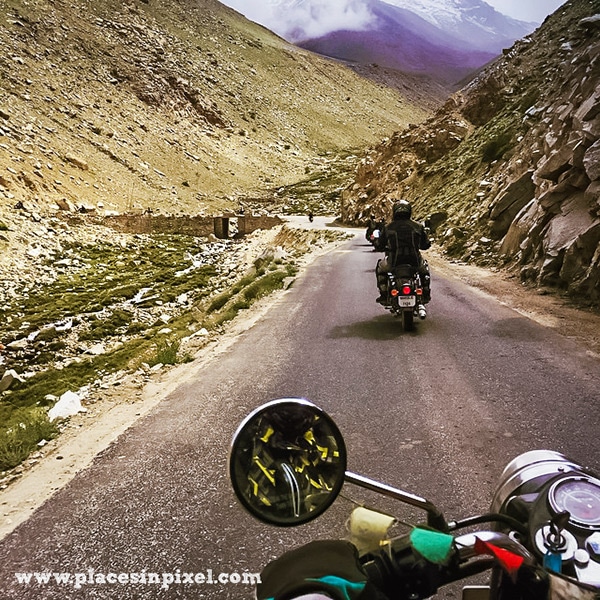 exploring leh ladakh on bike