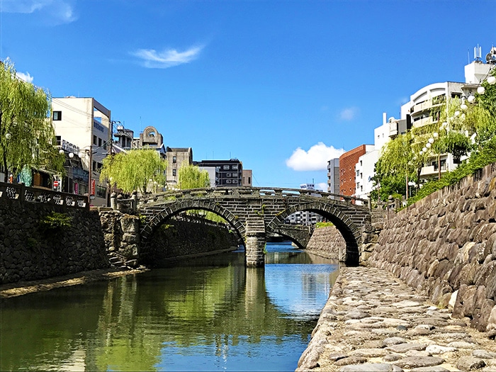 Meganebashi bridge nagasaki