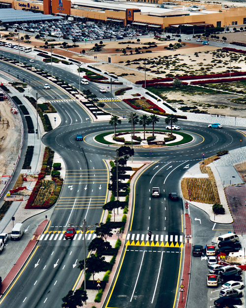roads in Abu Dhabi