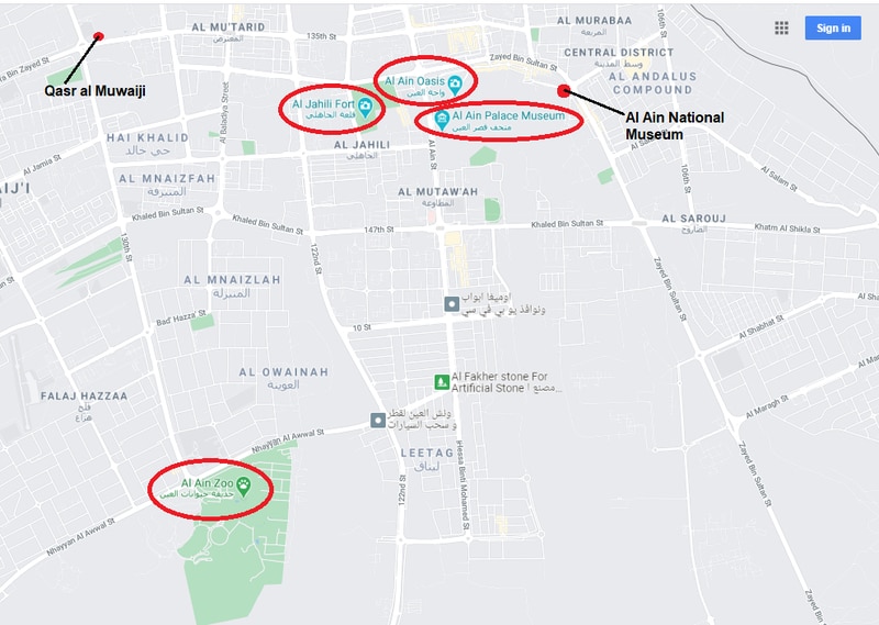 places to visit in Al Ain