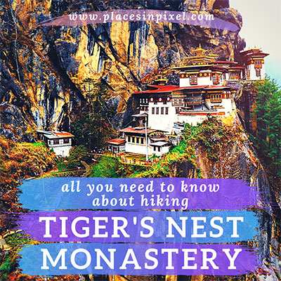 tigers nest monastery Bhutan
