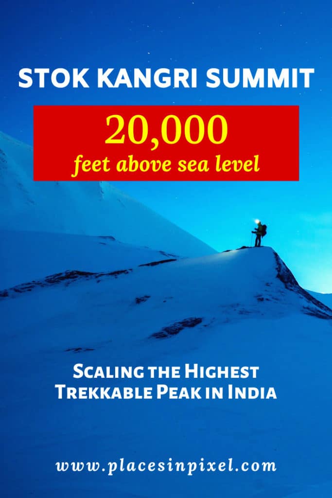 Stok Kangri Summit trek