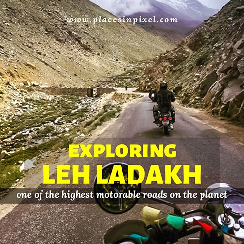 explore ladakh on bike