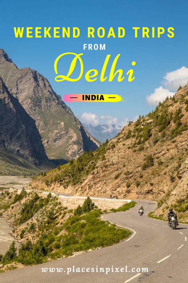 road trips from delhi