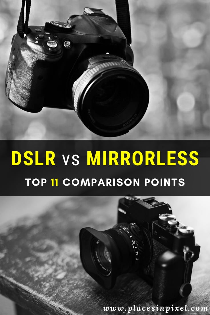 DSLRs vs Mirrorless Cameras